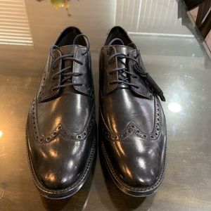 Clark’s Black Leather Oxfords size 11M NWOB